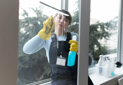Nettoyage de vitres intérieures et extérieures à Hergnies